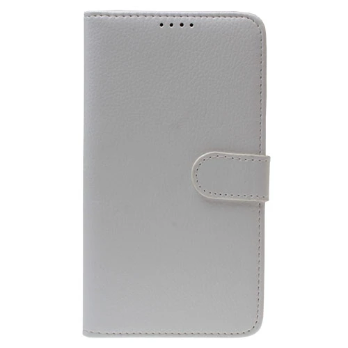 Galaxy Note 3 Neo N7500 ile Uyumlu Yan Model Kapaklı Kılıf Beyaz - 1