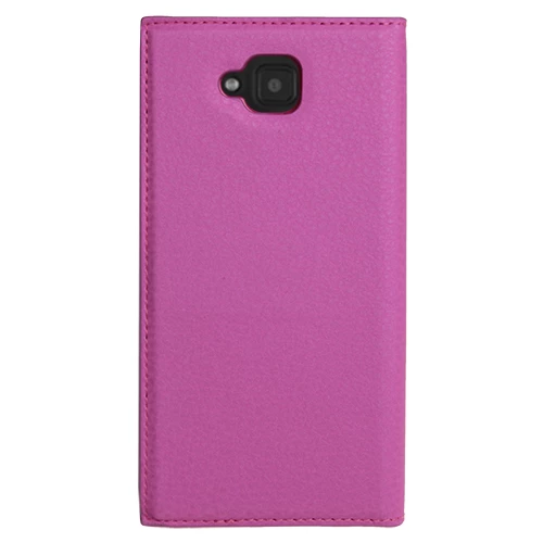 Venus 5V ile Uyumlu Kılıf Yan Model Safir Serisi Pembe - 2