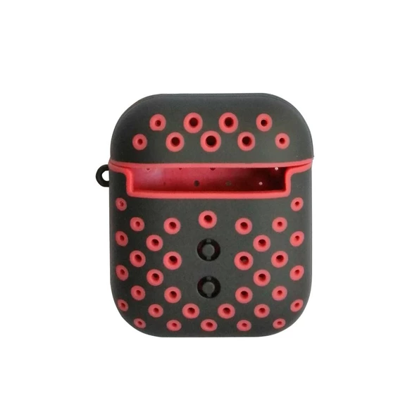 AirPods ile Uyumlu Sert Kılıf Kırmızı - 2