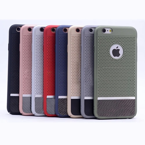 iPhone 7 ile Uyumlu Otto Fileli Rubber Sert Kılıf  Siyah - Resim 2