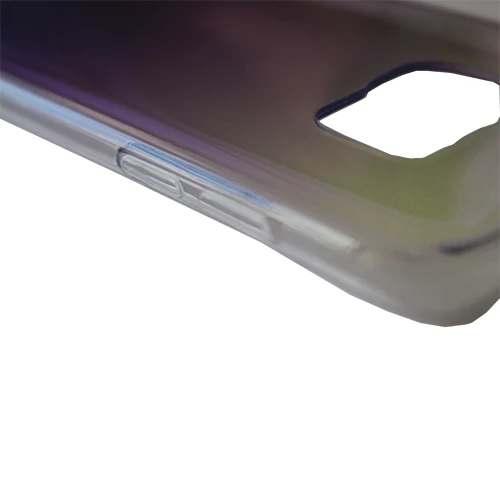 Galaxy S7 Edge ile Uyumlu Deniz Dalgası Silikon Kılıf Mavi - 4