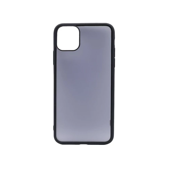 iPhone 11 Pro ile Uyumlu Ice Silikon Kılıf Siyah - 1
