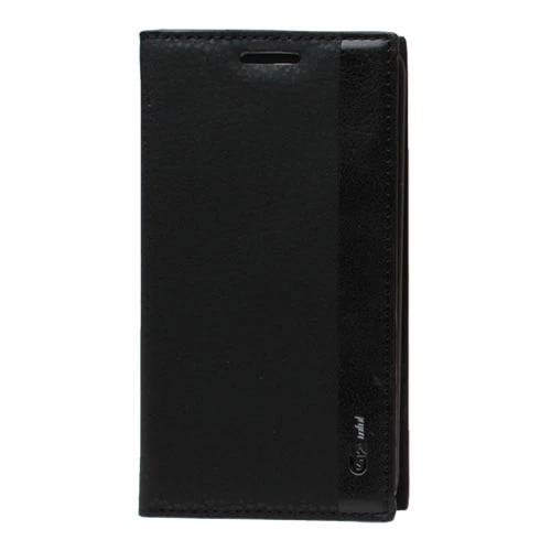 G2 Mini D610 ile Uyumlu Magnum Serisi Yan Model Kapaklı Kılıf Siyah - 1