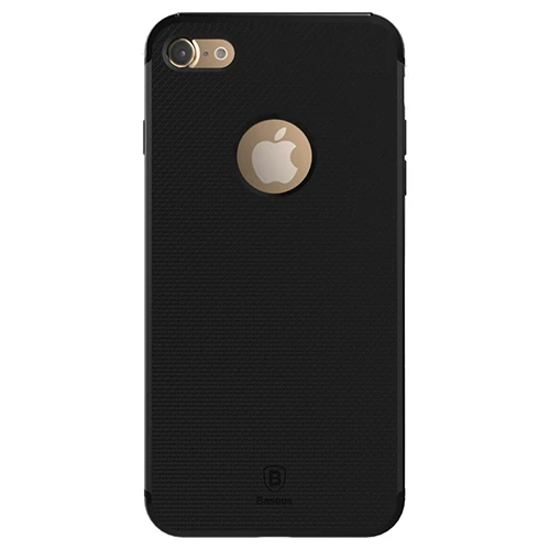 Baseus Hermit Bracked Case iPhone 7 Plus ile Uyumlu Silikon Kılıf Siyah - 2
