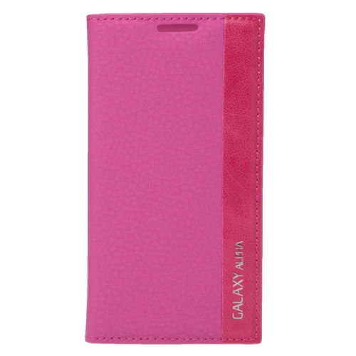 Galaxy Alpha ile Uyumlu Magnum Serisi Yan Model Kapaklı Kılıf Pembe ürün görseli