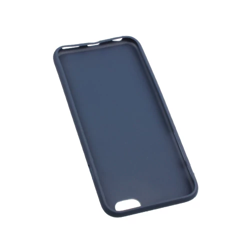 iPhone 6S Plus/6 Plus ile Uyumlu Kılıf Desenli Silikon Lacivert - 2