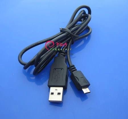 Galaxy Y Duos S6102 ile Uyumlu Micro Usb Data Kablosu 1 Metre