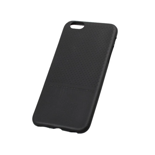 iPhone 6S Plus/6 Plus ile Uyumlu Kılıf Desenli Silikon Siyah ürün görseli 1