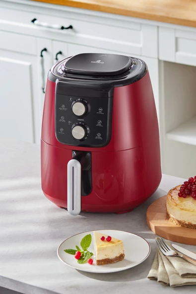 Air Pro Cook Manuel Xl Airfryer Ruby - Resim 7