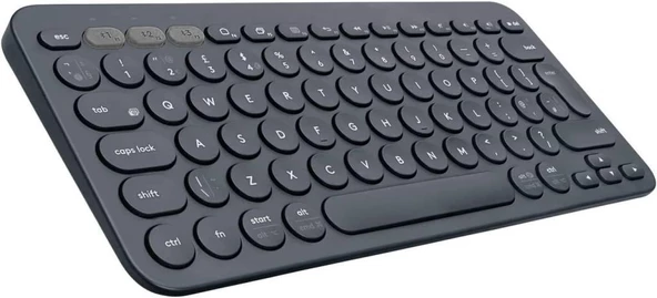TCL Tab 10 FHD 10.1" Uyumlu Kablosuz Bluetooth Pilli Türkçe Q Klavye - Siyah
