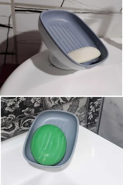 Lotus Sabunluk Çift Kademeli Giderli Vantuzlu Drenaj Katı Sabunluk - 2