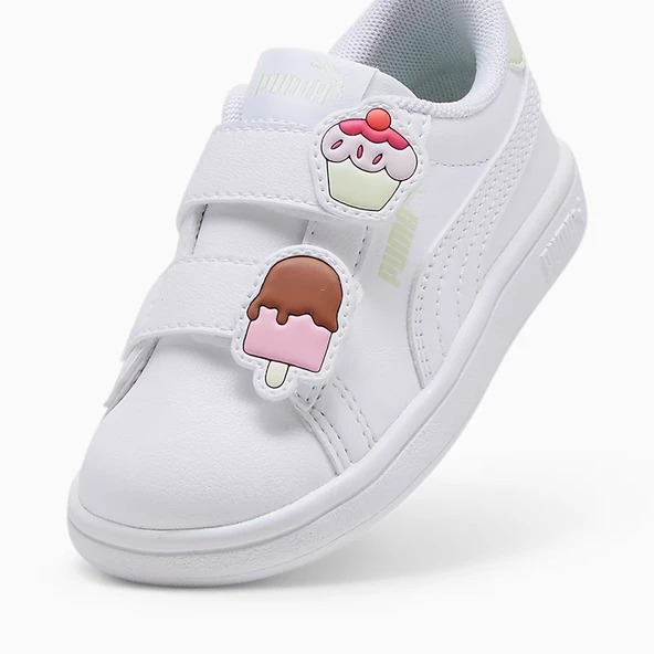 Puma 397287 01 Smash 3.0 Badges V Kız Çouk Ayakkabı - 6
