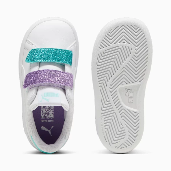 Puma 395610 03 Smash 3.0L GlttrVlcr V Inf Kız Çocuk Ayakkabı - 4