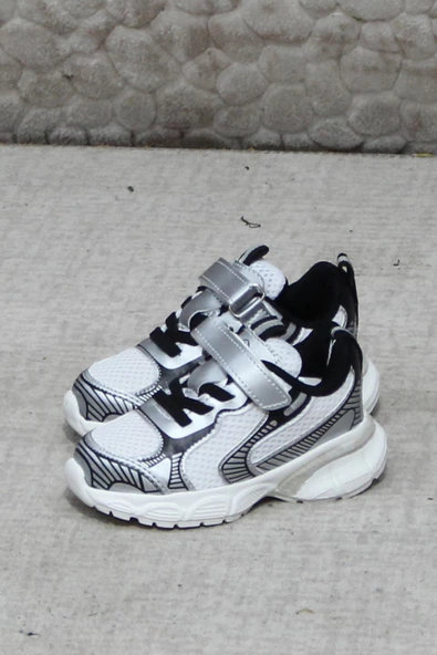 Fort Cool Adam Gri Anatomik Rahat Hafif Erkek Çocuk Ayakkabı - Resim 3