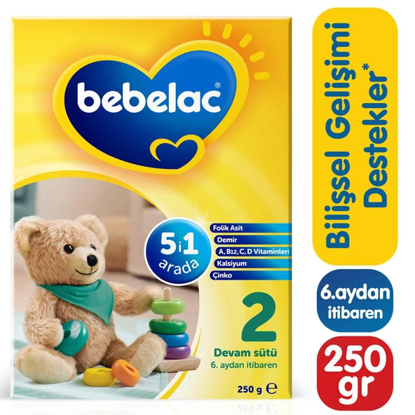 Bebelac Bebek Devam Sütü No2 250 Gr