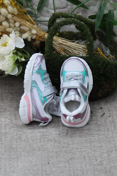 Fort Cool Adam Gümüş Anatomik Rahat Hafif Kız Çocuk Ayakkabı - Resim 5