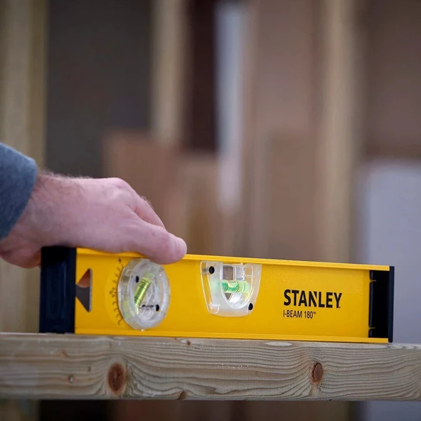 Stanley 1-42-922 Pro 180 I-Beam Üç Tüplü Su Terazisi 100cm ST142922 - 6