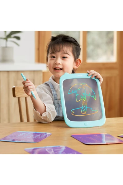 Xiaomi Wicue 11” Saydam Lcd Dijital Eğitim Tableti – Mavi - 2