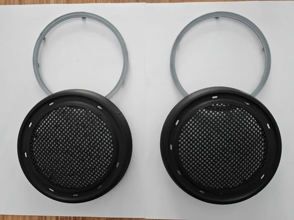 Mini Cooper S R56 Ön Kapı Alt Hoparlör Kapağı 2 Li Set Çift 51412753333 51412756567 - 3