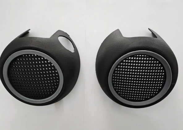 Mini Cooper S R55 R56 R57 R58 R59  Ön Kapı Üst Hoparlör Kapağı 2 Li Set Çift 51412753333 51412756567 - 2