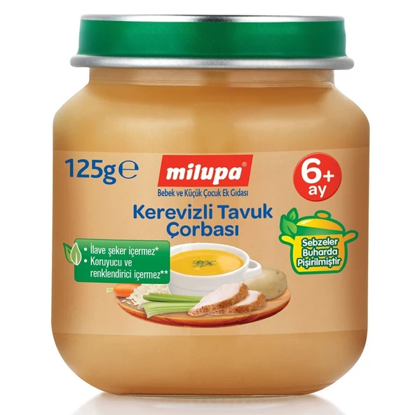 Milupa Kerevizli Tavuk Çorbası 125 Gr