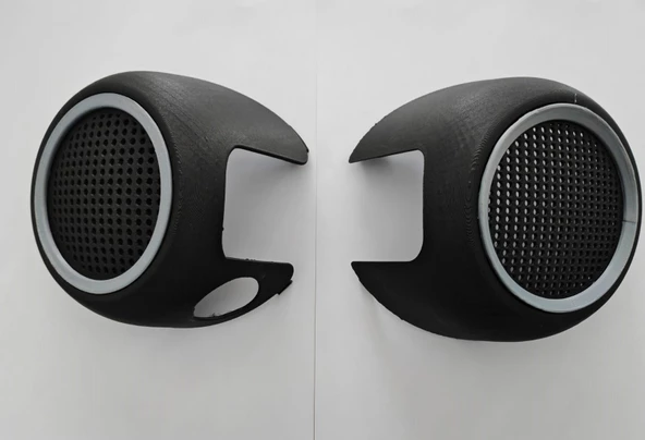 Mini Cooper S R55 R56 R57 R58 R59  Ön Kapı Üst Alt  Hoparlör Kapağı 4 Lü Tam Set 51412753333 51412756567 - 5