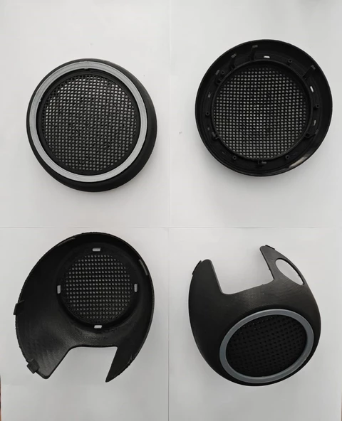 Mini Cooper S R55 R56 R57 R58 R59  Ön Kapı Üst Alt  Hoparlör Kapağı 4 Lü Tam Set 51412753333 51412756567 - 2