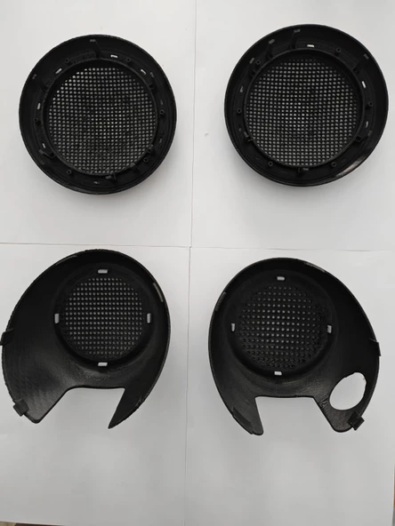 Mini Cooper S R55 R56 R57 R58 R59  Ön Kapı Üst Alt  Hoparlör Kapağı 4 Lü Tam Set 51412753333 51412756567 - 3