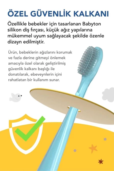 Nessiworld  Babyton Silikon Diş Fırçası