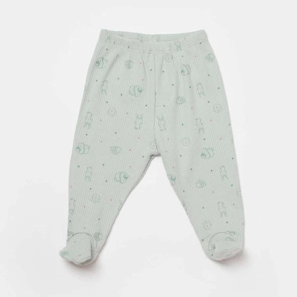 Bibaby Biorganic Modal Play With Me Pantolon 57897 Mint Gül Kurusu