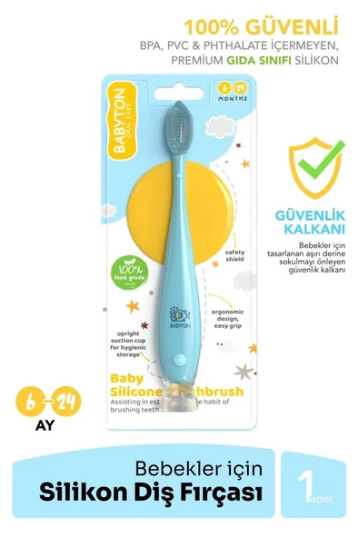 Nessiworld  Babyton Silikon Diş Fırçası - 2