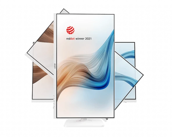 MSI 27 MODERN MD272XPW 1920x1080 (FHD) 16:9 FLAT IPS 100HZ 1MS ADAPTIVE-SYNC PIVOT BEYAZ TYPE-C MONITOR - 3