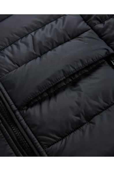 Skechers S231242-001 M Outerwear Padded Erkek Spor Mont - 8
