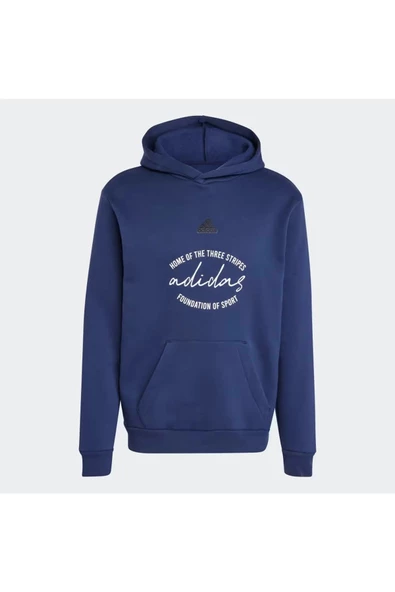 Adidas IW3567 Bl Fl Hd Gd Q3 Erkek Sweatshirt - 5