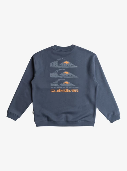 Quiksilver EQBFT03908-18314 Screen Crew Erkek Çocuk Sweatshirt - 2