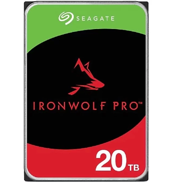 ONTECH - 20 Tb Seagate 3.5 Ironwolf Pro Sata3 7200rpm 256mb St20000nt001 (5 Yıl Resmı Dıst Garantılı)