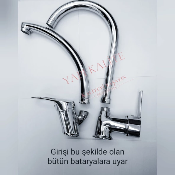 Delta Mix Lavabo Borusu Kısa - Resim 2