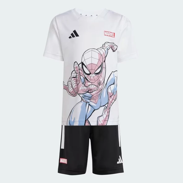 Adidas JF3655 Lk Mrvl Sm Tset Çocuk Eşofman Takımı - Resim 4
