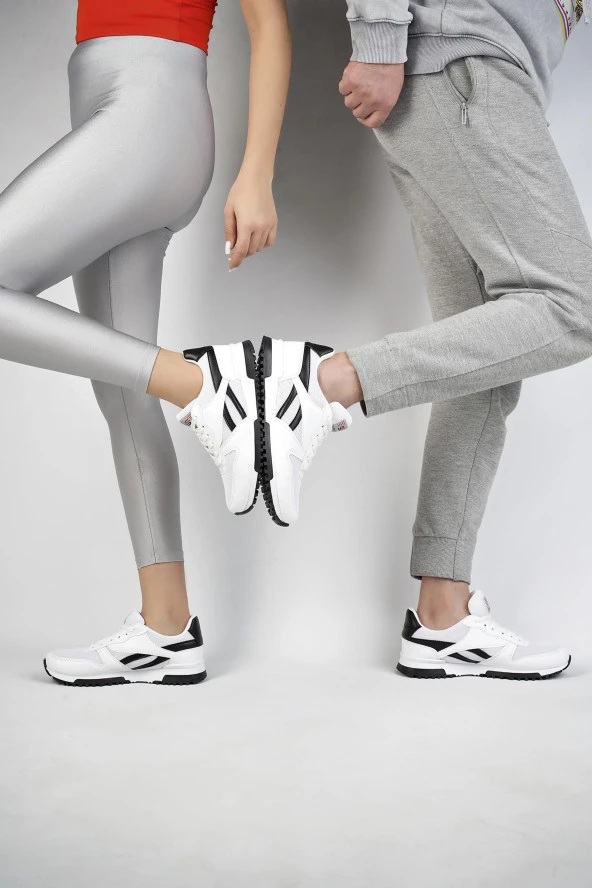 Muggo MGMORİS Unisex Günlük Garantili Yürüyüş Koşu Sneaker Spor Ayakkabı