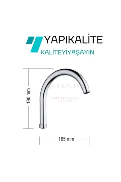 Delta Mix Lavabo Borusu Kısa - Resim 3