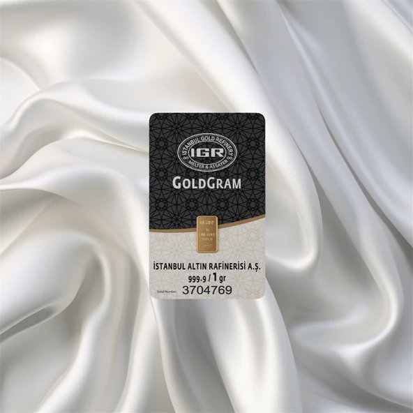 1 Gr 24 Ayar 999.9 İar Gram Altın