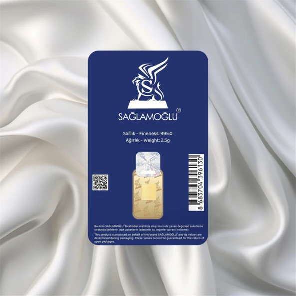 2.5 GR 24 AYAR SAĞLAMOĞLU GRAM ALTIN - 2