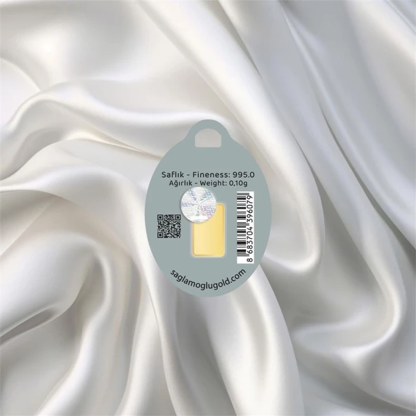0.10 GR 24 AYAR SAĞLAMOĞLU GRAM ALTIN - Resim 2