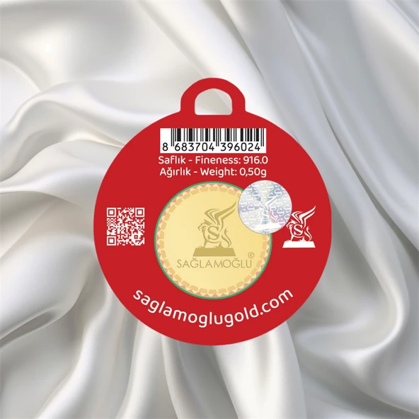 0.50 GR 22 AYAR SAĞLAMOĞLU GRAM ALTIN - 2