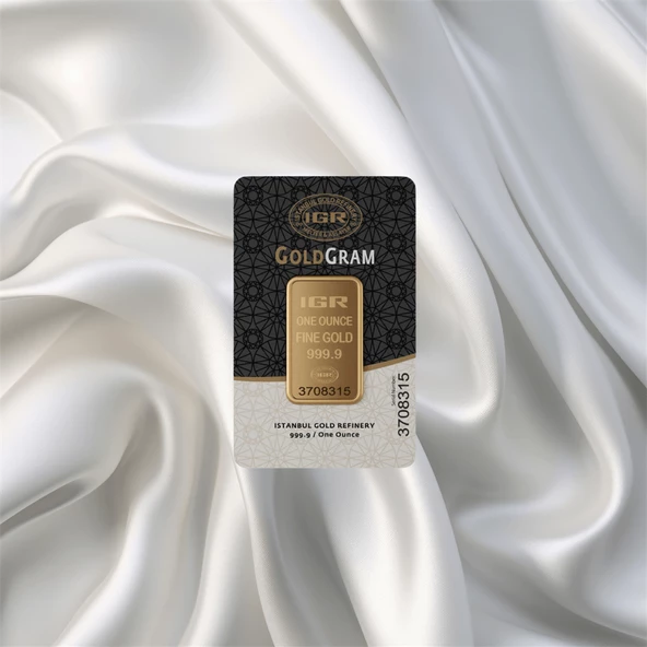 1 Once 24 Ayar 999.9 İar Gram Altın