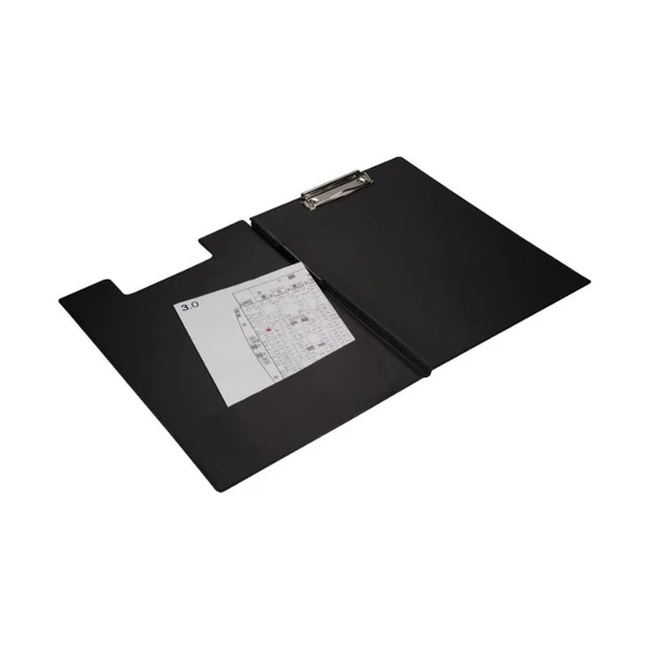 Elitstore Kapaklı Sekreterlik A4, Siyah - 2
