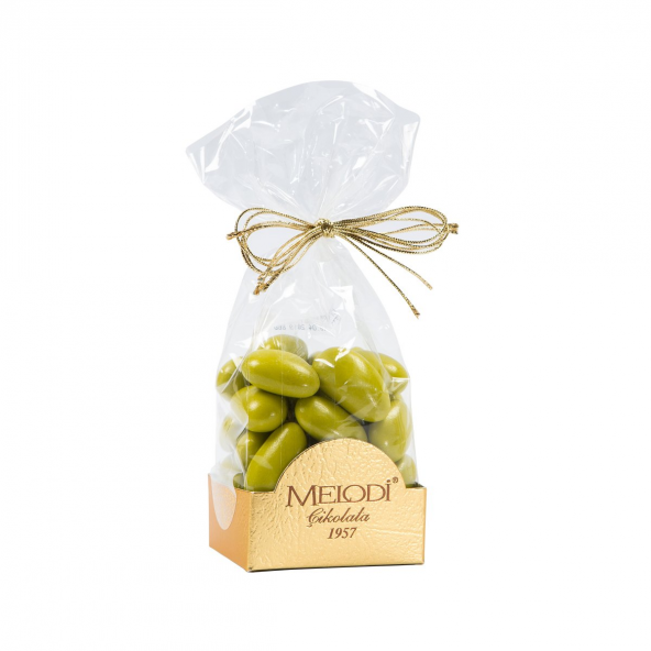Melodi Yeşil Renkli Badem Şekeri 500 gr