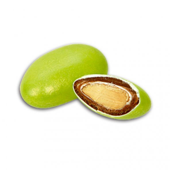 Melodi Yeşil Renkli Badem Şekeri 500 gr - 2