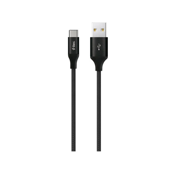 ttec AlumiCable XXL USB-A -USB-C Şarj Kablosu 3mt.