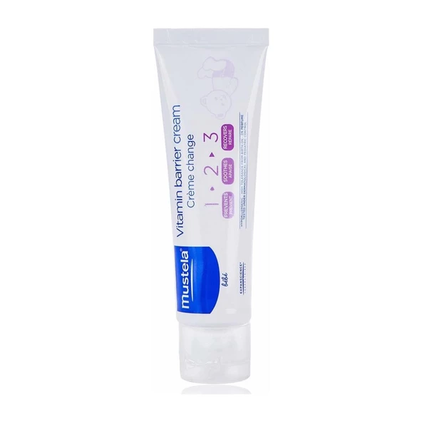 Mustela Baby Vitamin Barrier 1.2.3.Cream Pişik Önleyici Krem 50 ml